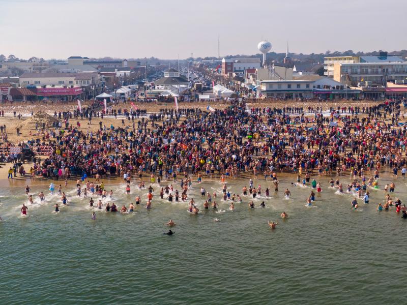 Videos Polar Bear Plunge makes big splash in Rehoboth Beach Cape Gazette